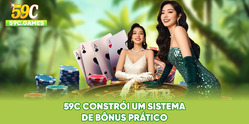 59C constrói um sistema de bônus prático