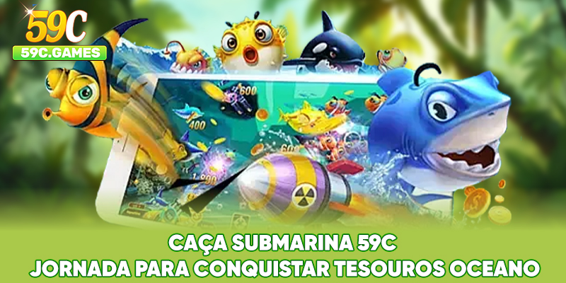 Caça Submarina 59C - Jornada Para Conquistar Os Tesouros Do Oceano
