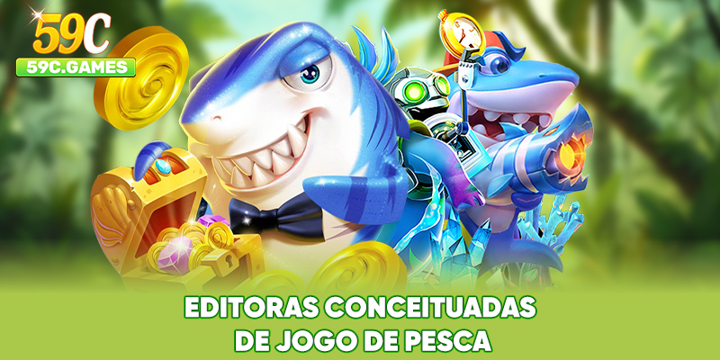 Editoras conceituadas de jogo de pesca