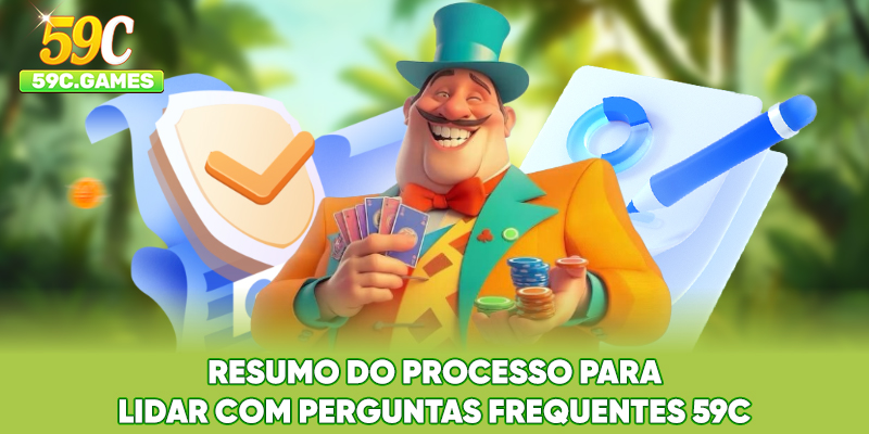 Resumo do processo para lidar com perguntas frequentes 59C